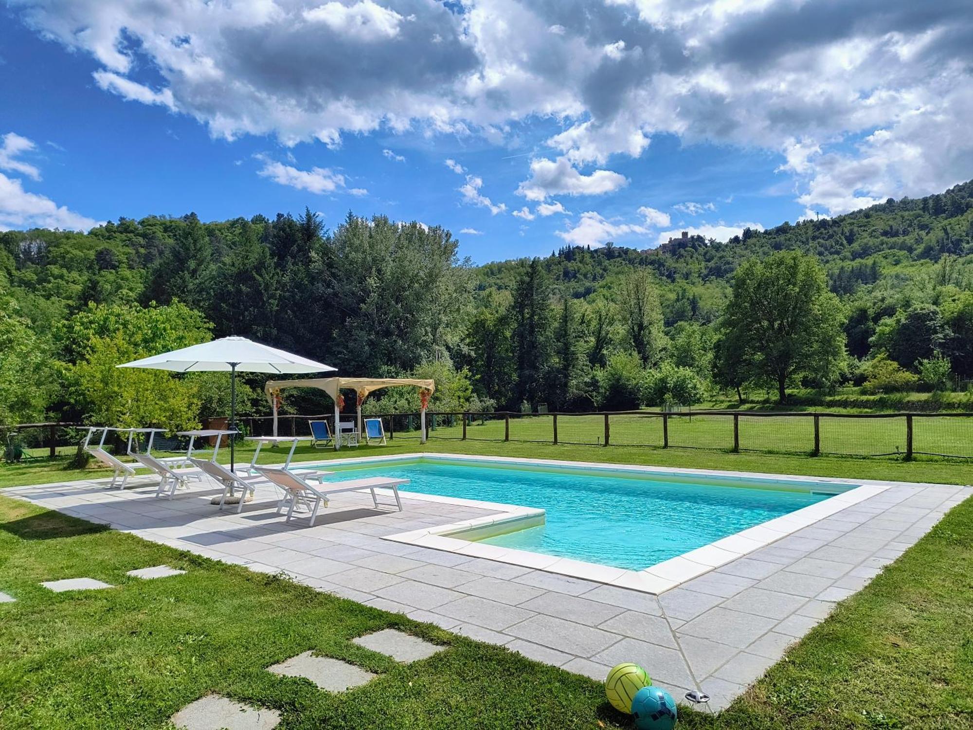 Villa Ai tre Campi Fornaci di Barga Esterno foto