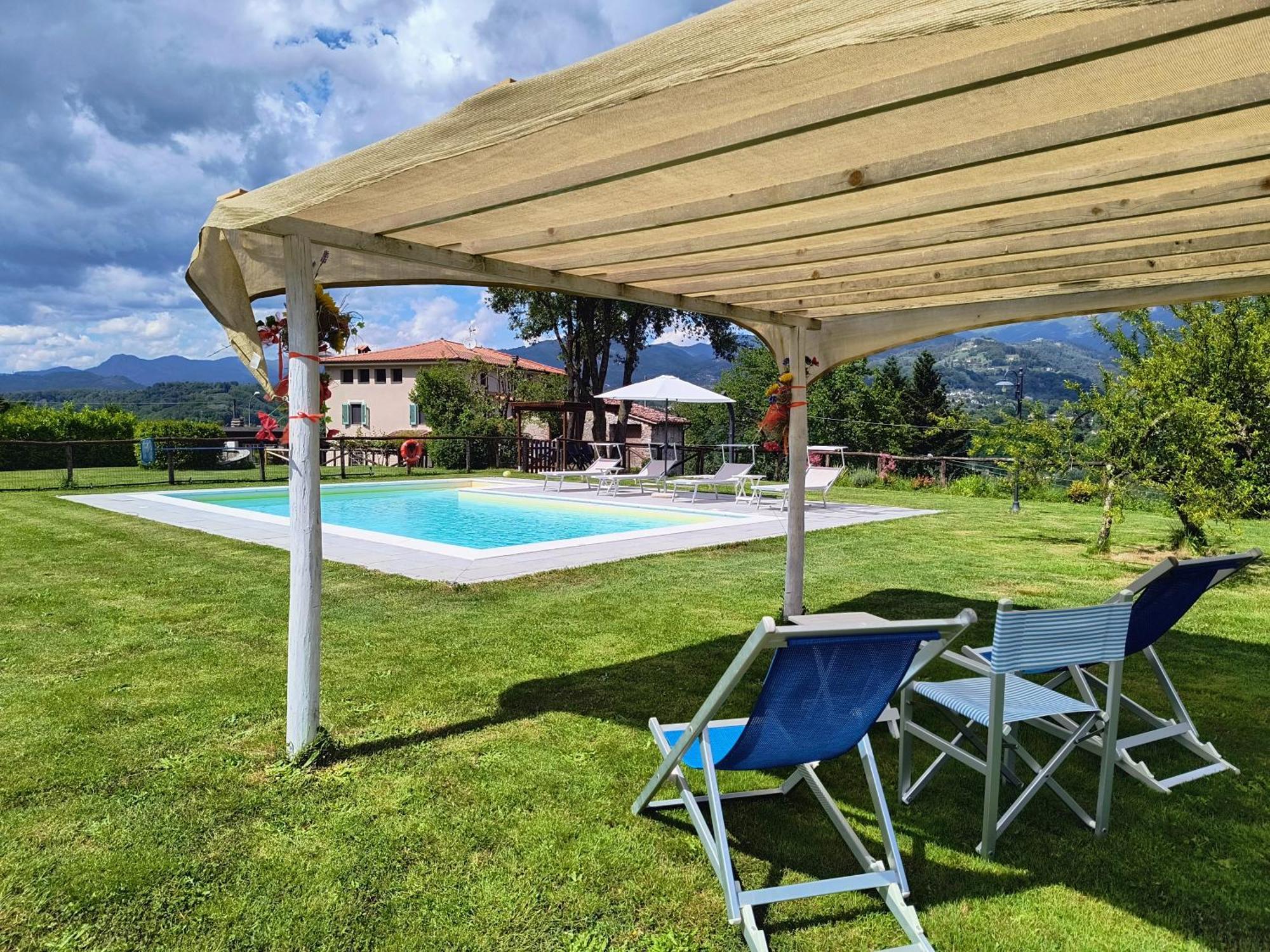Villa Ai tre Campi Fornaci di Barga Esterno foto